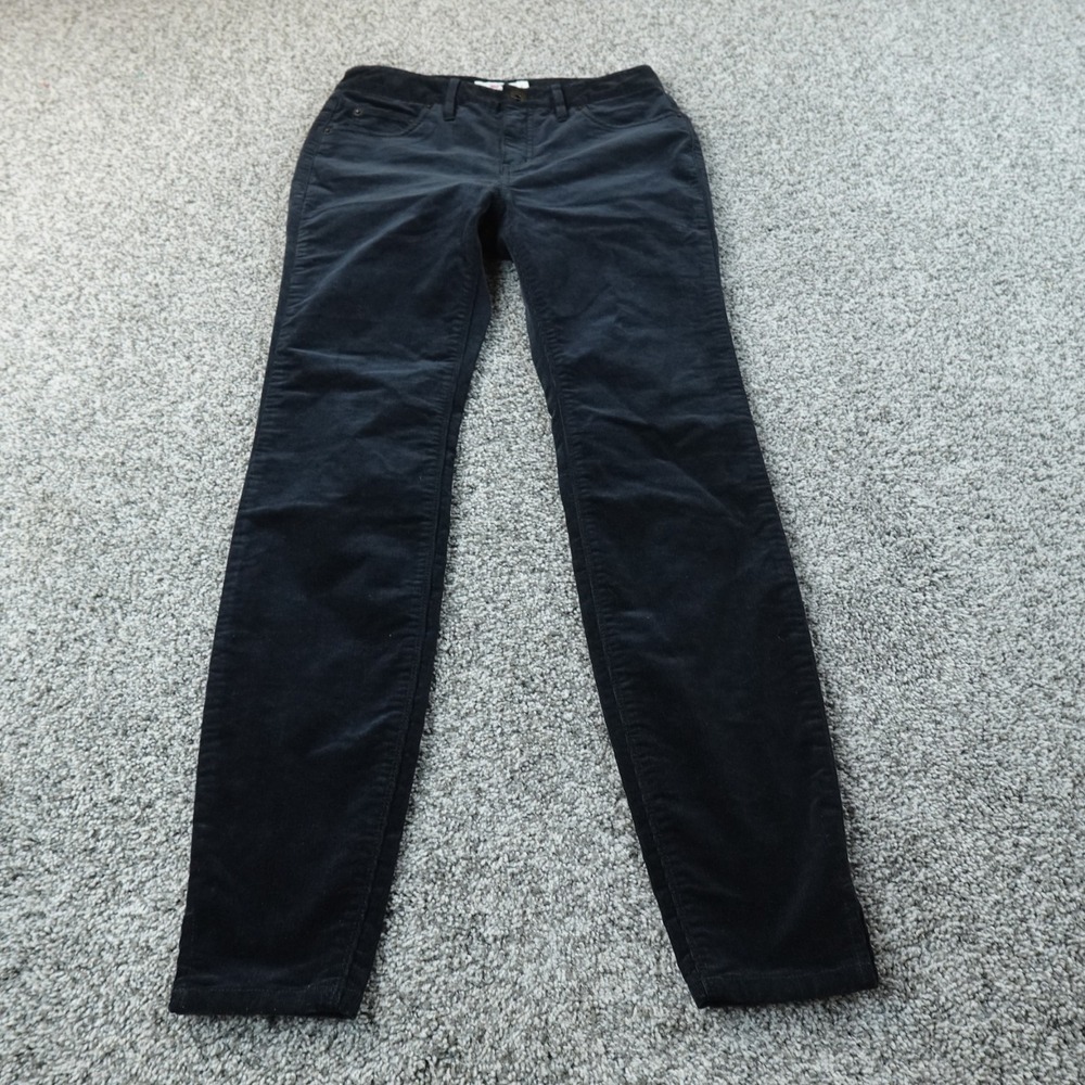 Vineyard Vines Pants Womens 2 Blue Corduroy Cord Trouser Jeans Skinny Stretch